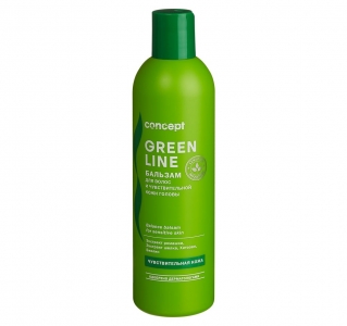 CONCEPT Green Line Бальзам для чувствительной кожи головы 300 мл