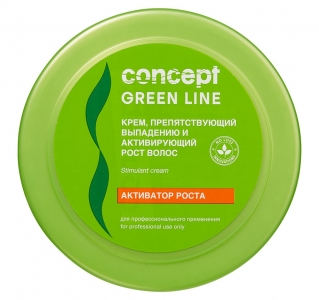 CONCEPT Green Line Крем препятствующий выпадению и активирующий рост волос 300 мл
